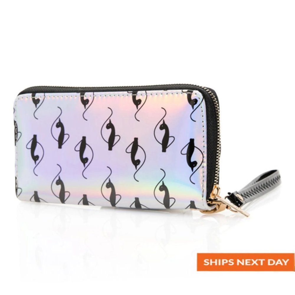 Baby Phat Halographic Long Wallet
